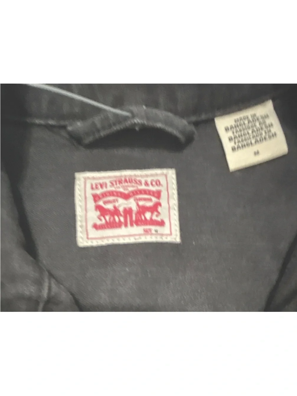 Levi's Black Long-Sleeve Western Snap Shirt